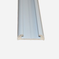 Truline Aluminium Flat Narrow White